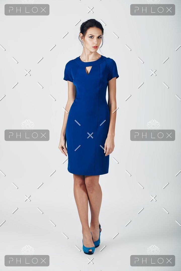 midi dress with corset Hot To Handle Raspberry Color:Turquoise/Royal Royal Blue Dresses For soie blu